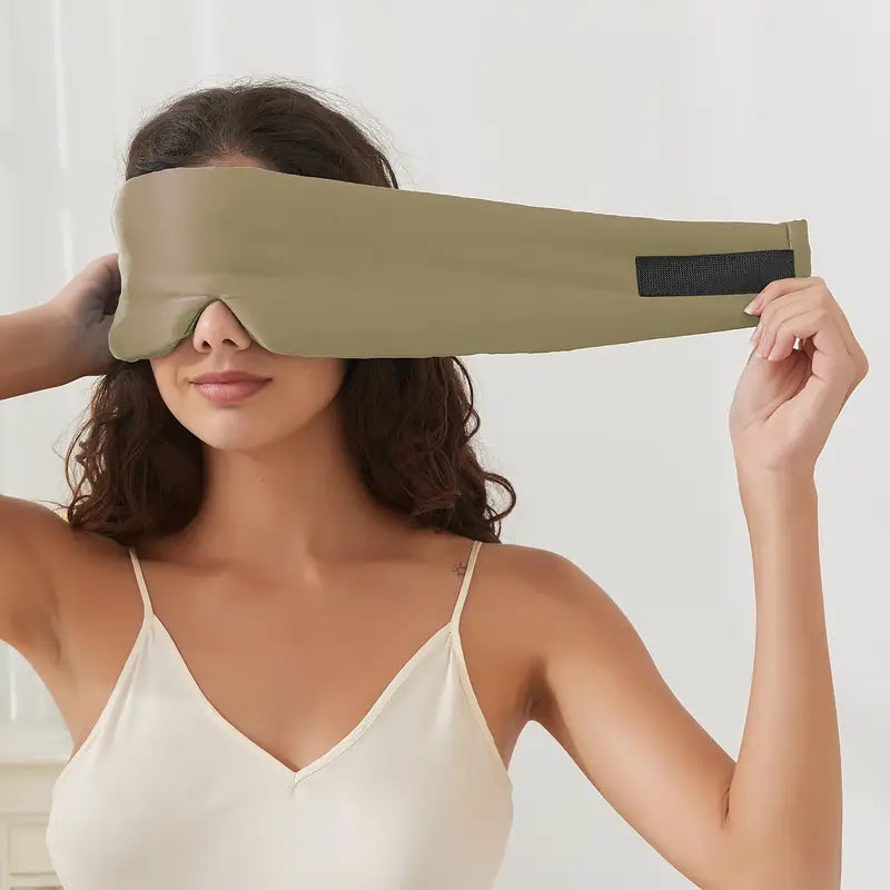 Luxury Blackout Silk Sleep Mask