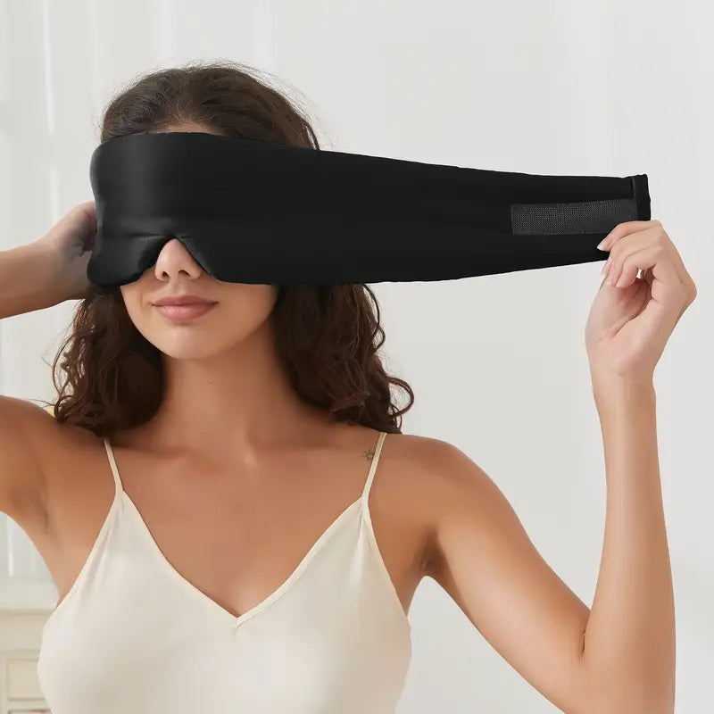 Luxury Blackout Silk Sleep Mask