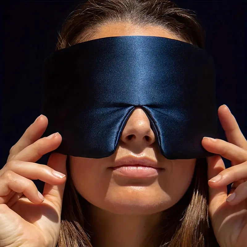 Luxury Blackout Silk Sleep Mask