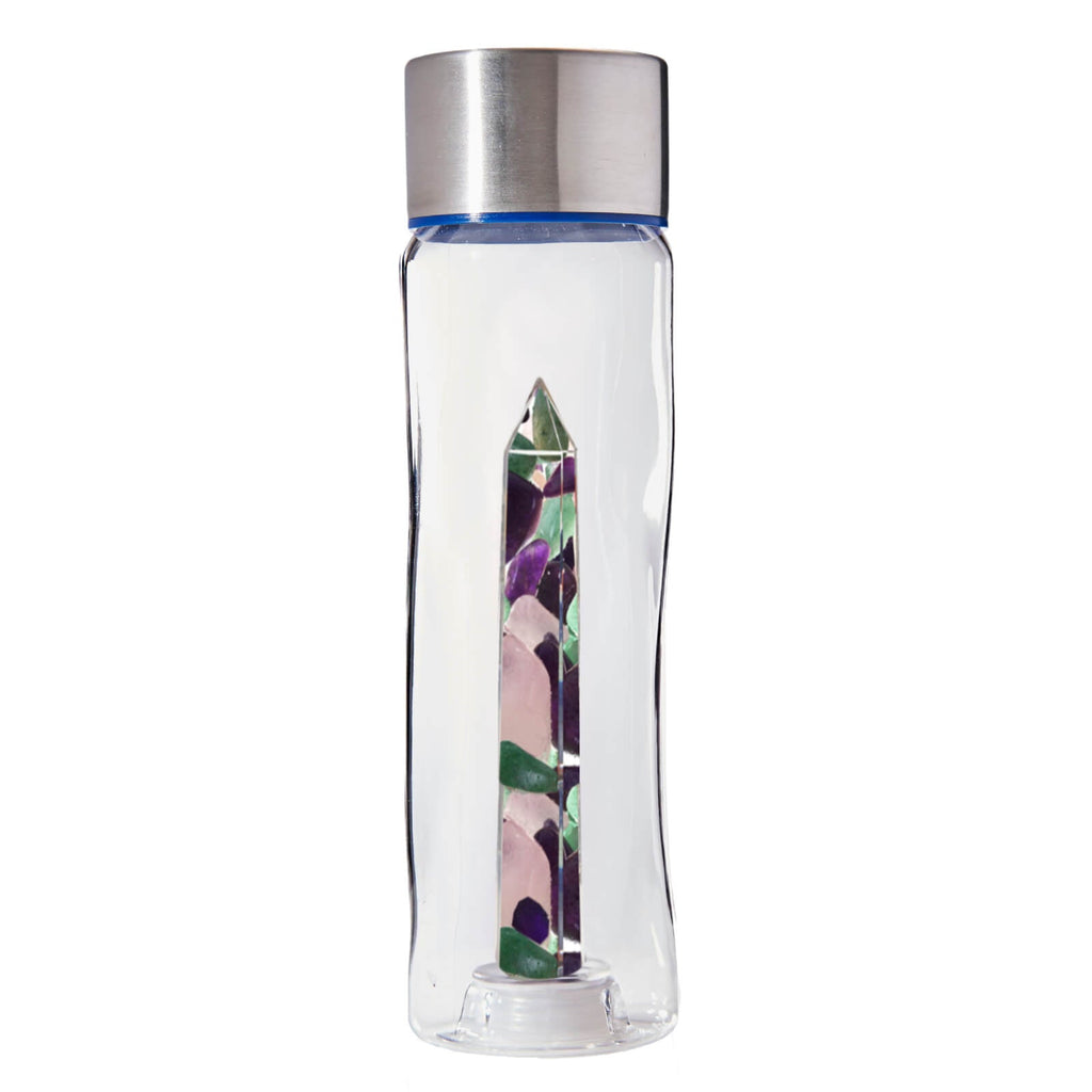 Bewater Love Glow Crystal Water Bottle