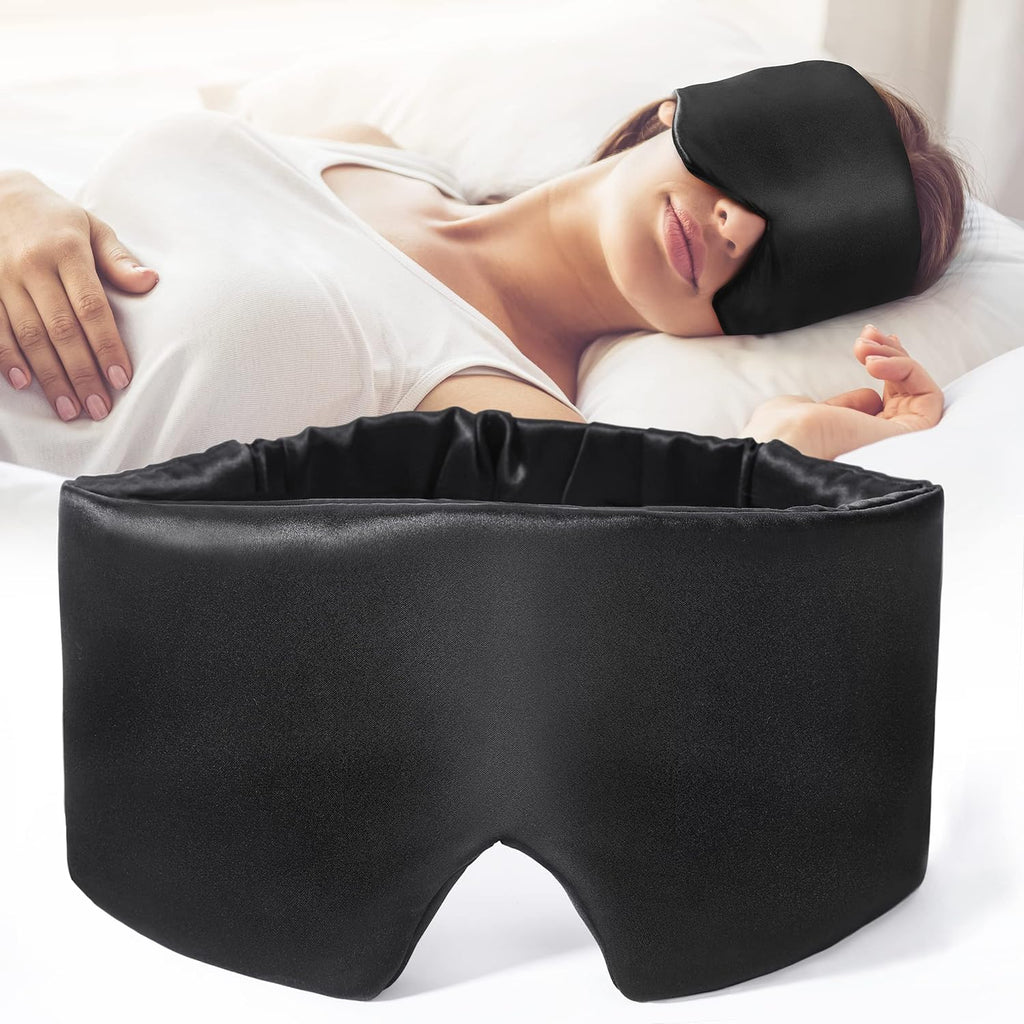 Luxury Blackout Silk Sleep Mask