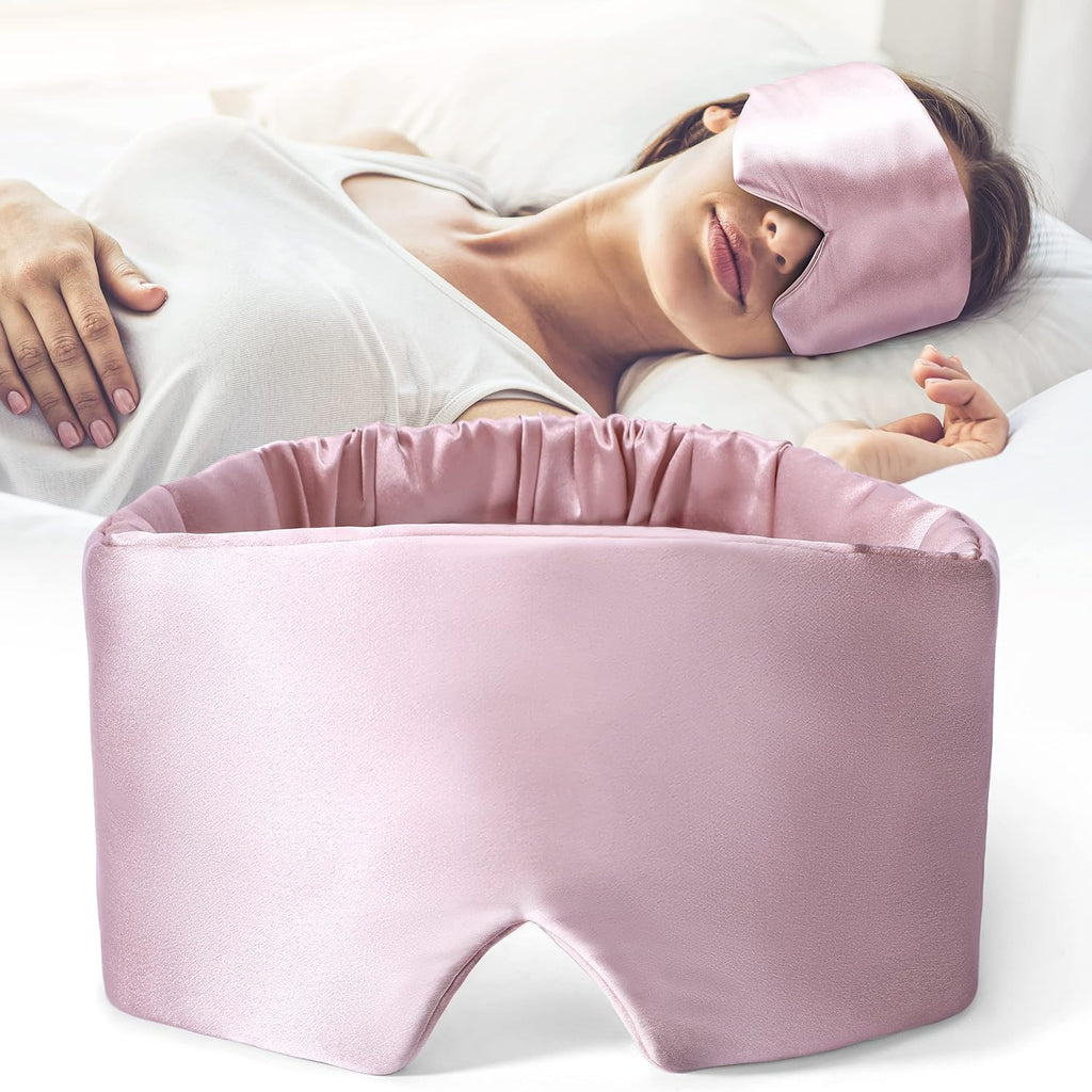 Luxury Blackout Silk Sleep Mask