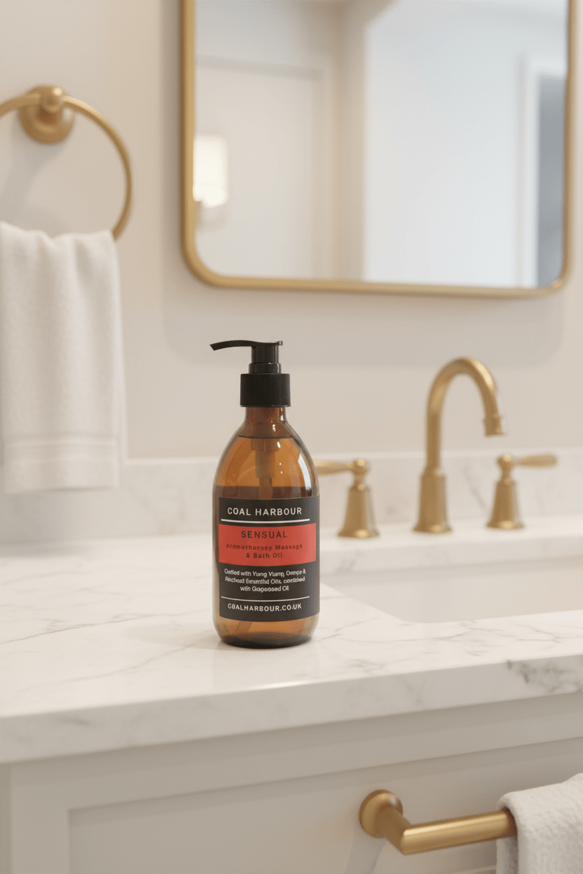 Sensual Aromatherapy Massage & Bath Oil
