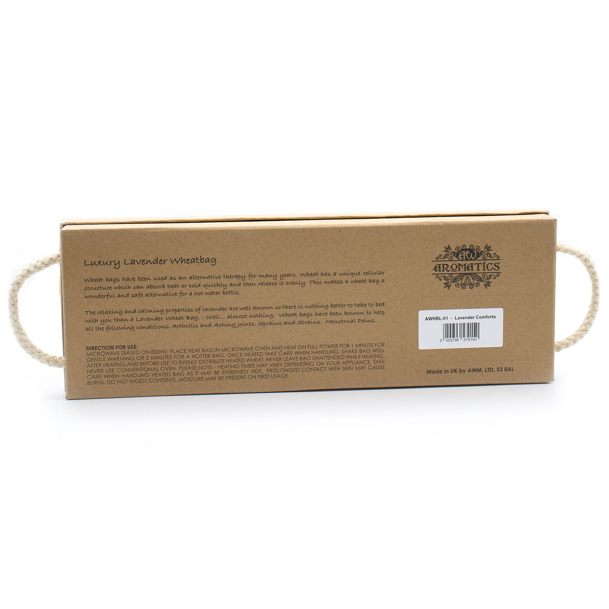 Luxury Lavender Wheat Bag — Gift Boxed
