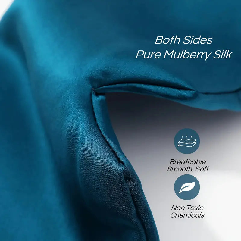 Luxury Blackout Silk Sleep Mask