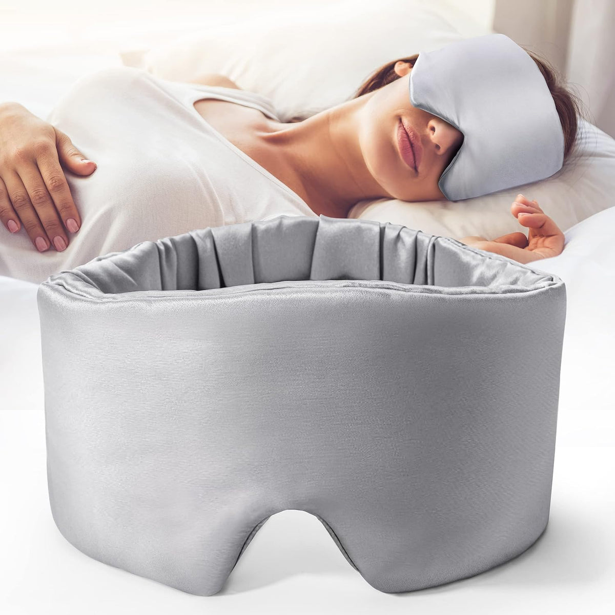 Luxury Blackout Silk Sleep Mask